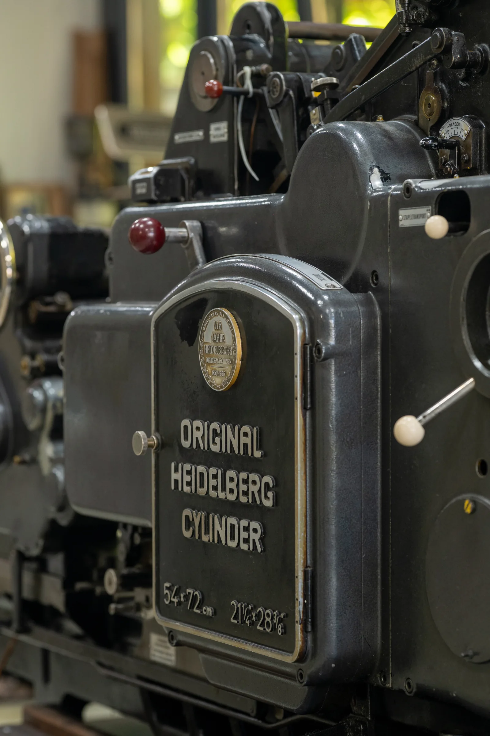 Original Heidelberg Cylinder